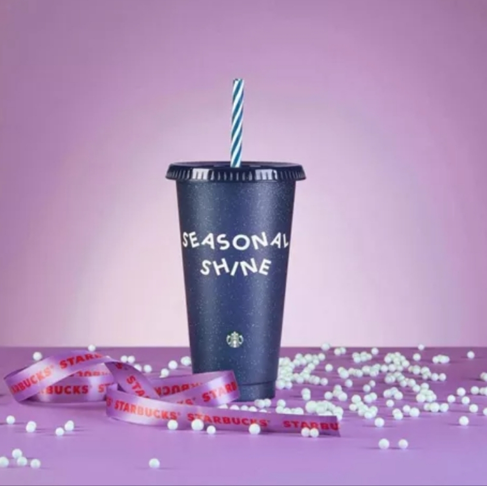 Starbucks Seasonal Shine Tumbler - Dark Blue